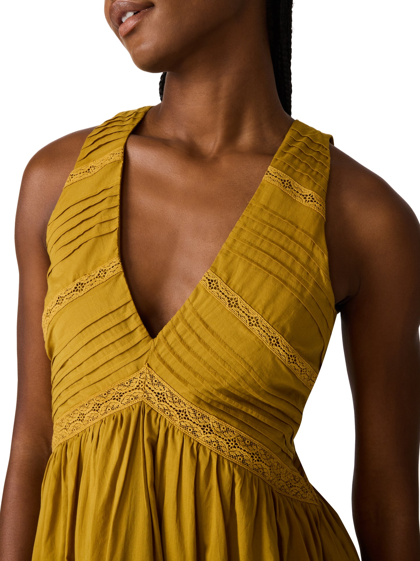 miah dress thyme green