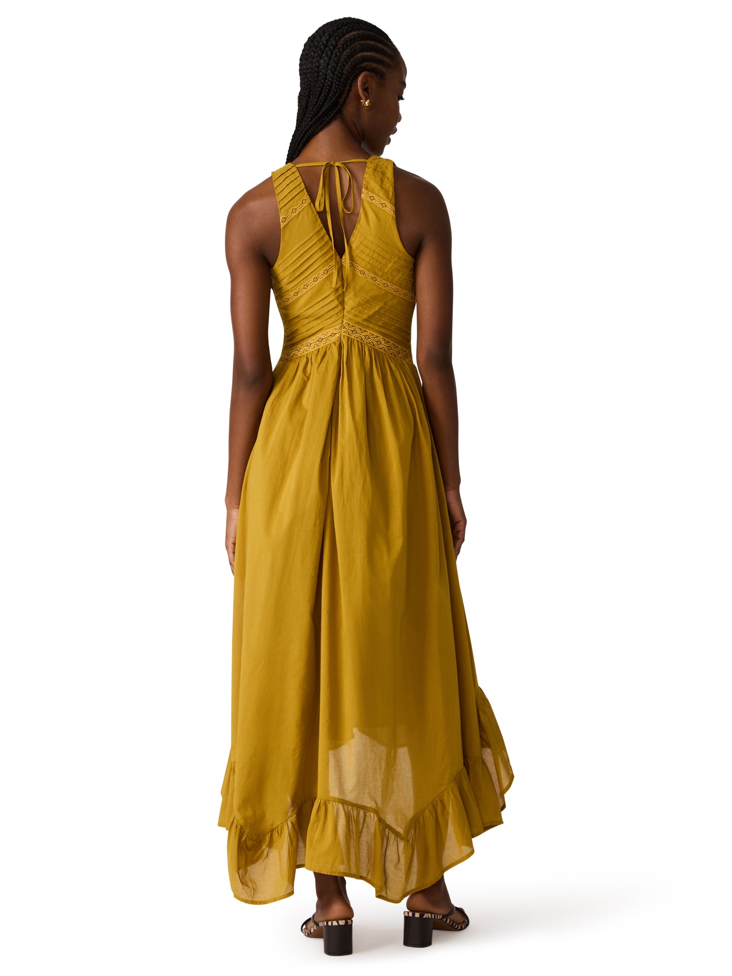 miah dress thyme green