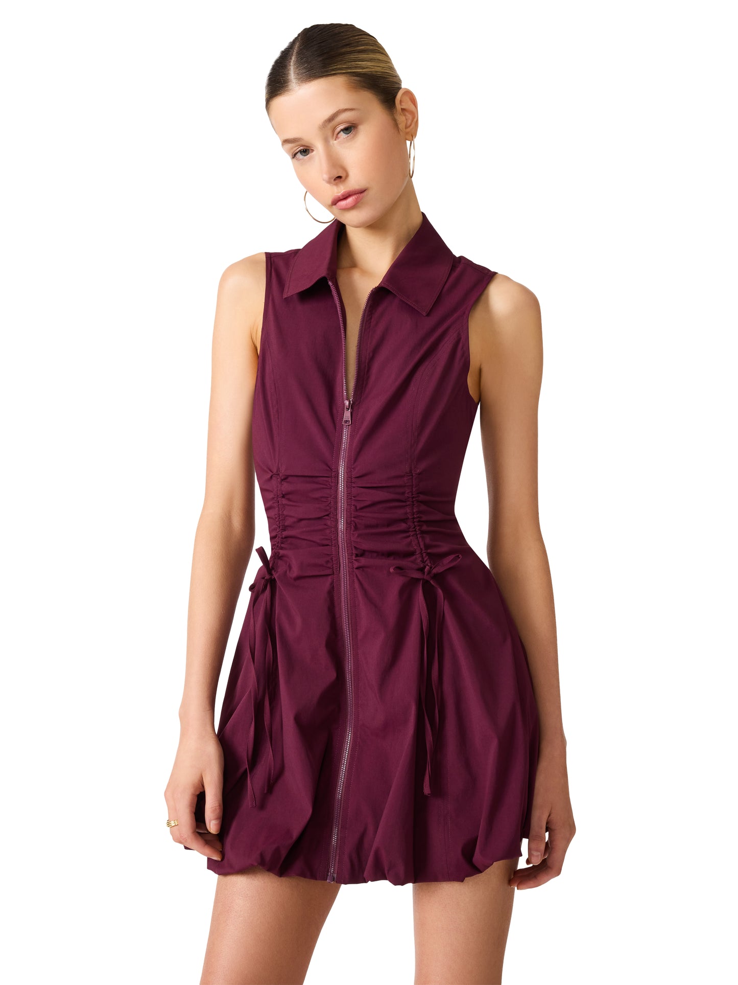 daisie dress deep fig