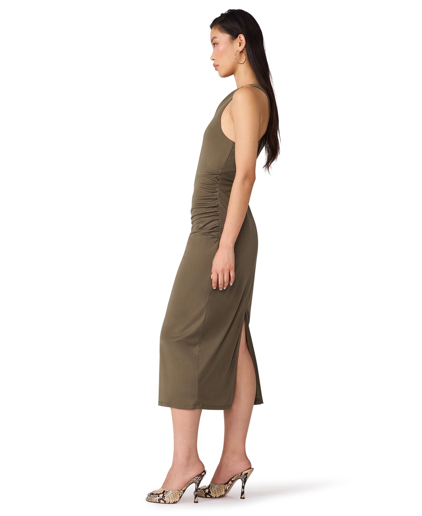 isabella dress olive