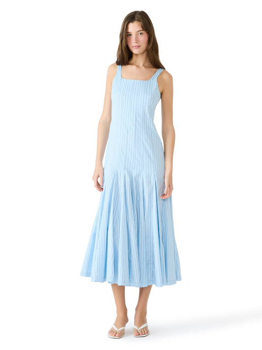 Adira Dress-Hazy Blue