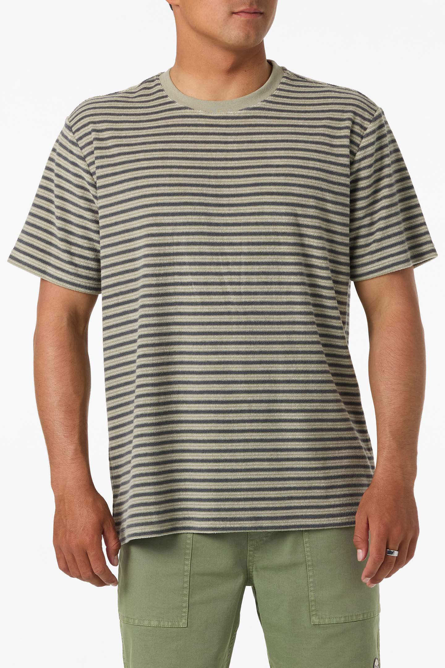 frontier striped terry cloth tee