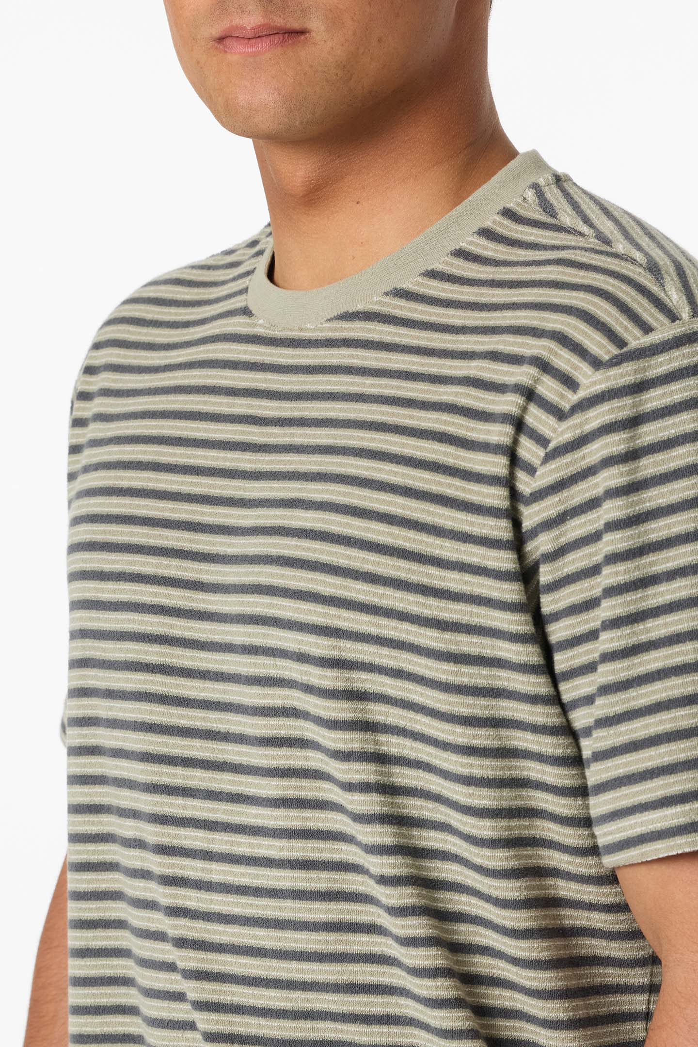 frontier striped terry cloth tee