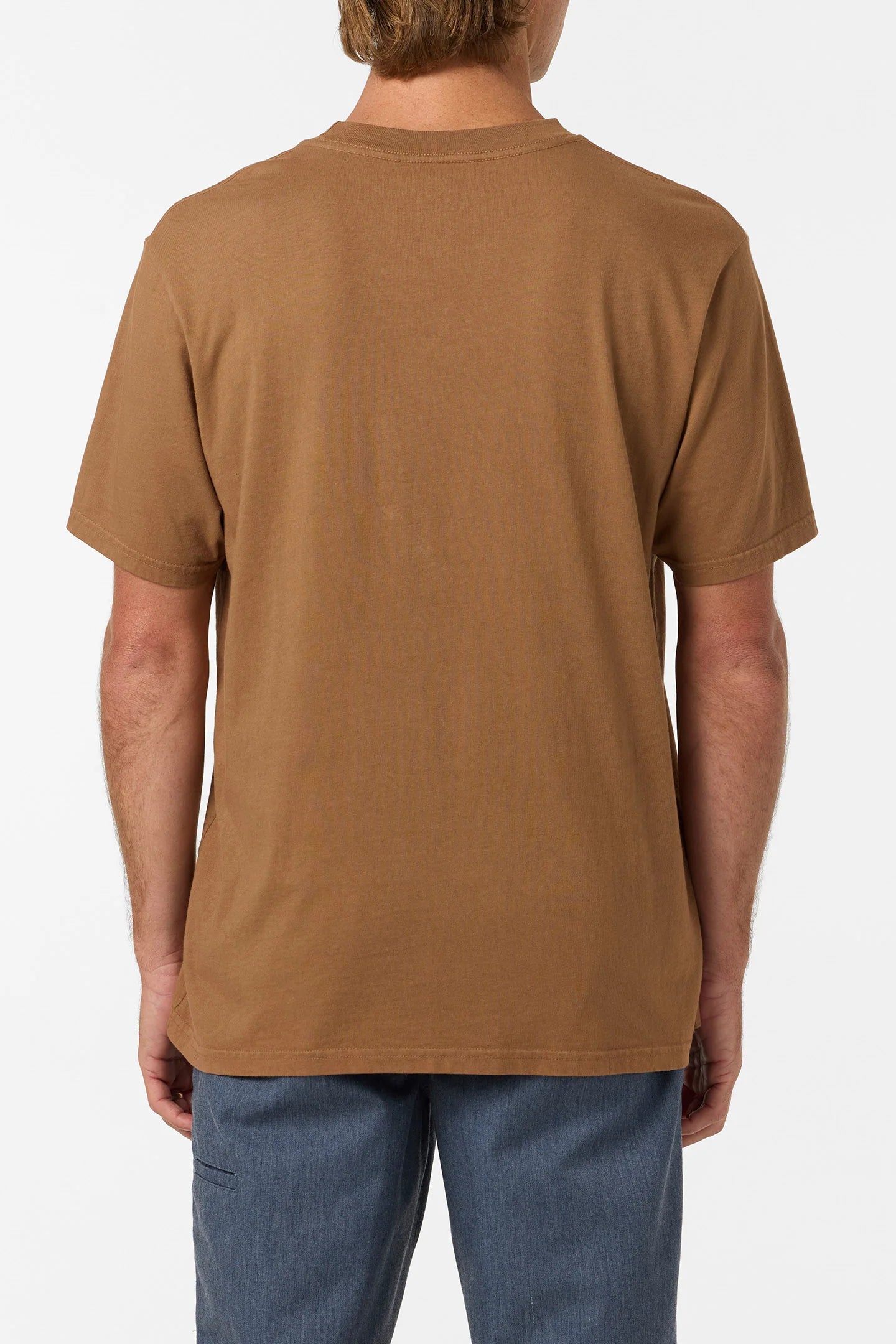 twisted sun vintage pocket tee brown