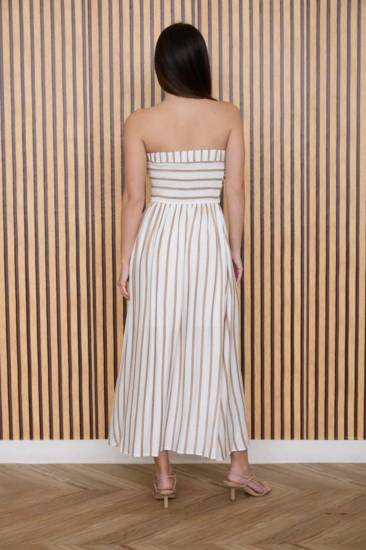 marcy oat strapless dress