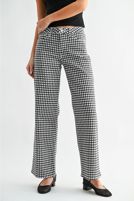 gingham to me pant
